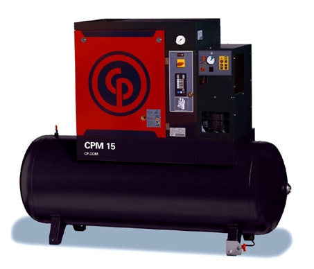 Винтовые маслозаполненные компрессоры с ременным приводом CPM5,5/8 M 400/50, CPM5,5/10 M 400/50