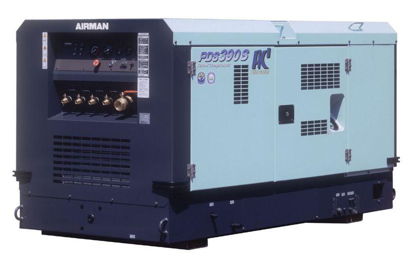 Винтовой компрессор Airman PDS390SC дизель