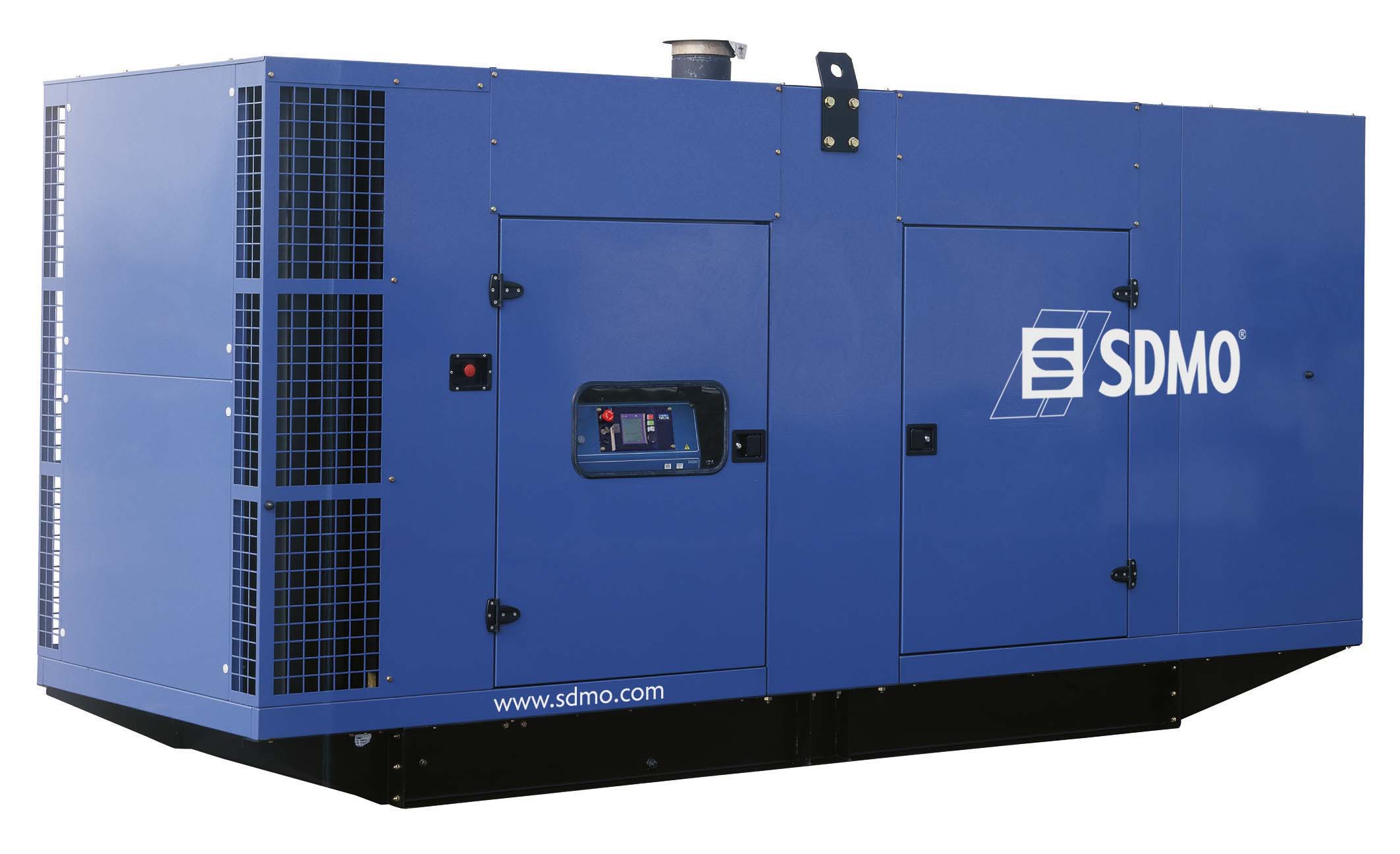 Дизельный генератор SDMO X500C3 в кожухе