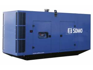 Дизельный генератор SDMO X500C3 в кожухе